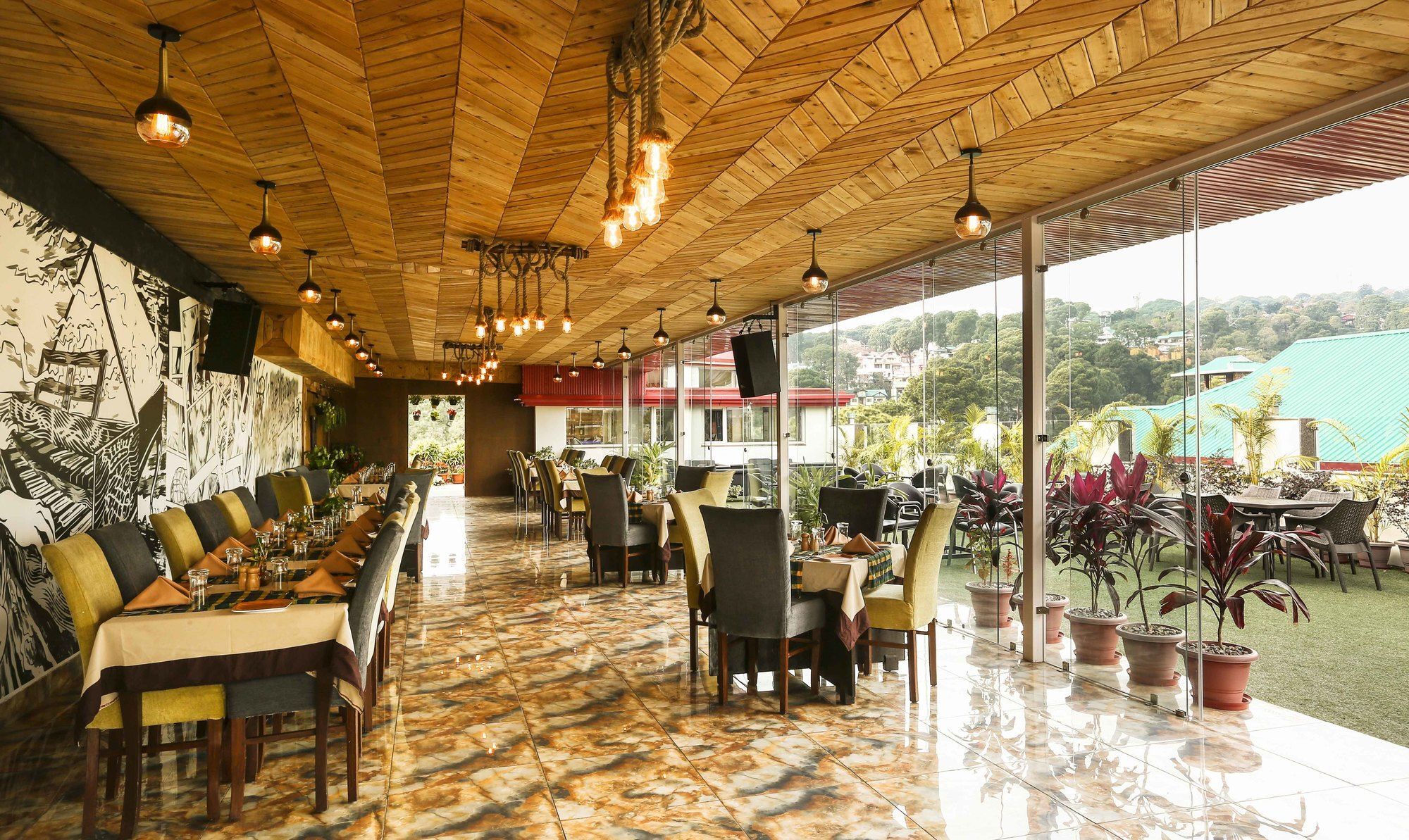 فندق Treebo Trend Gk Conifer دارامشالا المظهر الخارجي الصورة